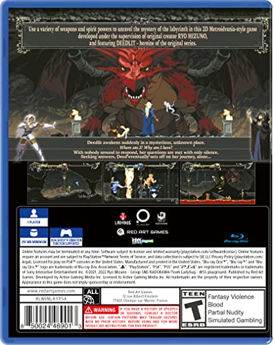 Record of Lodoss War: Deedlit in Wonder Labyrinth - (PS4) PlayStation 4 [UNBOXING] Video Games Red Art Games   