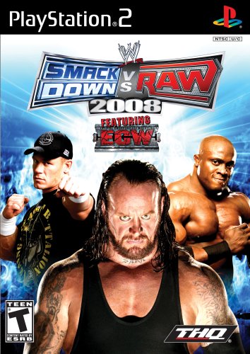 WWE SmackDown vs. Raw 2008 - (PS2) PlayStation 2 [Pre-Owned] Video Games THQ   