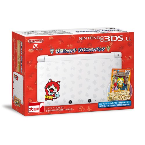 Nintendo 3DS LL Console (Yokai Watch Ziba Nyan pack (Benefits: DCD Yokai watch friends excited Prices limited card "Gorunyan" included) -  Nintendo 3DS (Japanese Import) CONSOLE Nintendo   