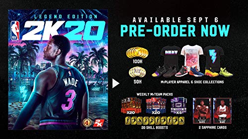 NBA 2K20 Legend Edition - Xbox One Video Games 2K GAMES   