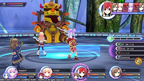 Chou Jijigen Game Neptune Re;Birth2: Sisters Generation - (PSV) PlayStation Vita [Pre-Owned] (Asia Import) Video Games Idea Factory