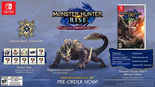 Monster Hunter Rise - Collector's Edition - (NSW) Nintendo Switch Video Games Capcom   
