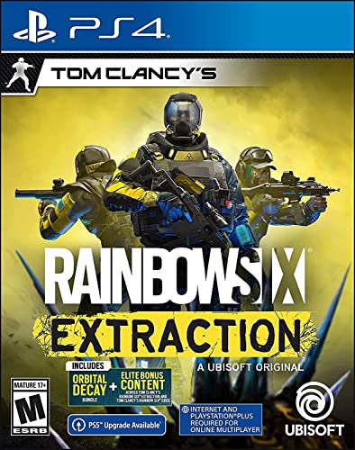 Tom Clancy's Rainbow Six Extraction - (PS4) PlayStation 4 Video Games Ubisoft   