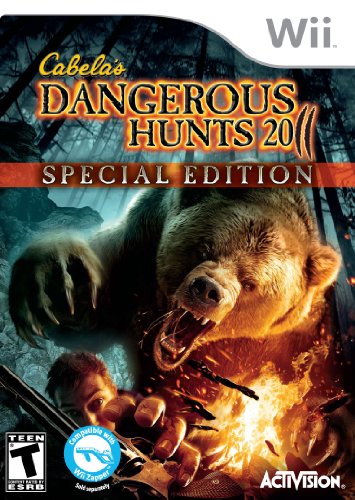 Cabela's Dangerous Hunts 2011 (Special Edition) - Nintendo Wii Video Games ACTIVISION   