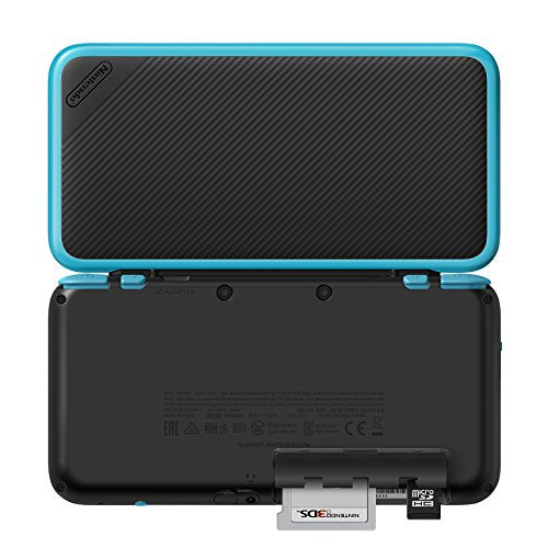 New Nintendo 2DS XL Console (Black + Turquoise) - Nintendo 3DS