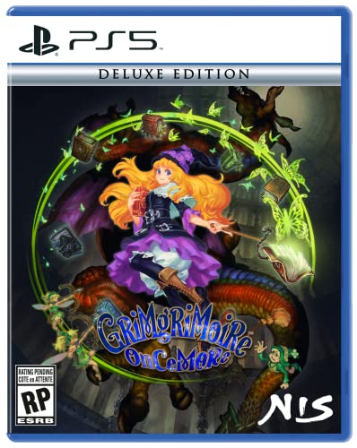 GrimGrimoire OnceMore: Deluxe Edition - (PS5) PlayStation 5 Video Games NIS America   