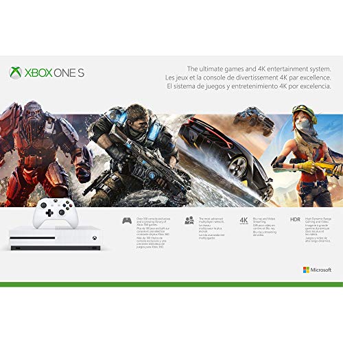 Microsoft Xbox One S 1TB Console - Xbox One Consoles Microsoft   