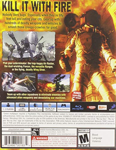 Earth Defense Force 4.1: The Shadow of New Despair - (PS4) PlayStation 4 [Pre-Owned] Video Games XSEED Games   