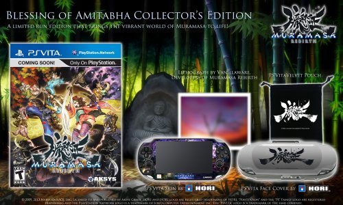 Muramasa Rebirth Blessing of Amitabha Edition - PlayStation Vita Video Games Aksys   