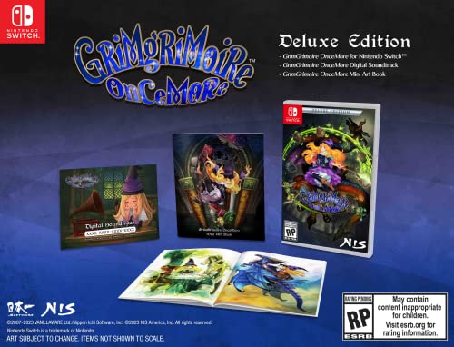 GrimGrimoire OnceMore: Deluxe Edition - (NSW) Nintendo Switch Video Games NIS America   