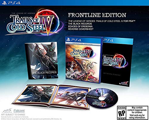 The Legend of Heroes: Trails of Cold Steel IV - Frontline Edition - (PS4) PlayStation 4 Video Games NIS America   