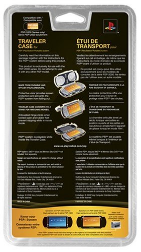 SONY PSP 2000 & 3000 Traveler Case - Sony PSP Accessories PlayStation