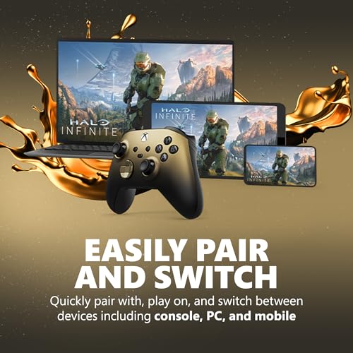 Microsoft Xbox Series X Wireless Controller (Gold Shadow) - (XSX) Xbox Series X Accessories Xbox   