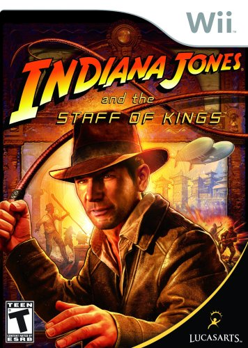Indiana Jones and the Staff of Kings - Nintendo Wii Video Games LucasArts   
