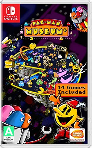 PAC-MAN MUSEUM + - (NSW) Nintendo Switch [UNBOXING] Video Games BANDAI NAMCO Entertainment   