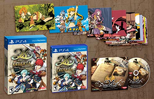 Ys: Memories of Celceta (Timeless Adventurer Edition) - (PS4) PlayStation 4 Video Games XSEED Games   