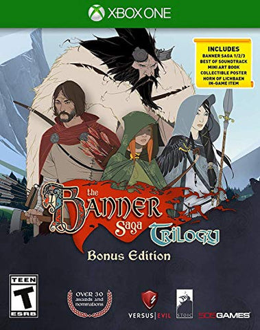 Banner Saga Trilogy Bonus Edition - (XB1) Xbox One Video Games 505 Games   