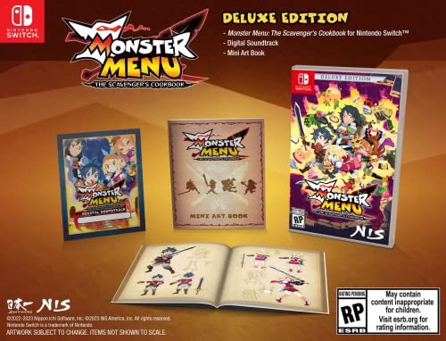 Monster Menu: The Scavenger’s Cookbook (Deluxe Edition) - (NSW) Nintendo Switch Video Games NIS America   