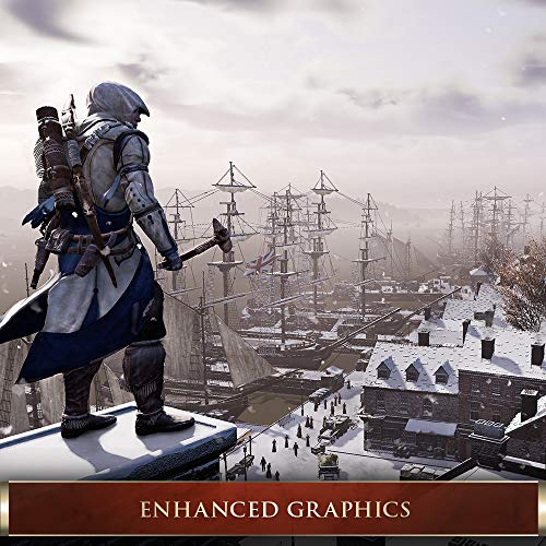 Assassin's Creed III: Remastered - (PS4) PlayStation 4 Video Games Ubisoft   