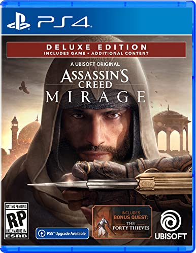 Assassin's Creed Mirage (Deluxe Edition) - (PS4) PlayStation 4 Video Games Ubisoft   