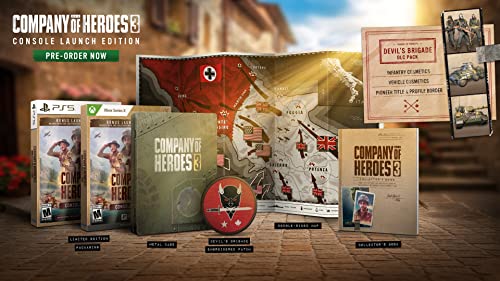 Company of Heroes 3: Console Launch Edition - (PS5) PlayStation 5 Video Games SEGA   