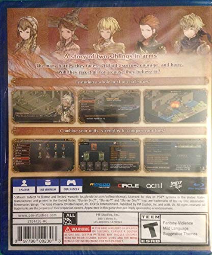 Mercenaries Wings: The False Phoenix - (PS4) PlayStation 4 Video Games Limited Run Games   
