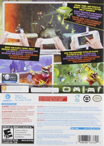 Rayman Legends - Nintendo Wii U Video Games Ubisoft   