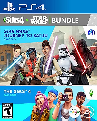 The Sims 4 Plus Star Wars Journey to Batuu Bundle - (PS4) PlayStation 4 Video Games Electronic Arts   