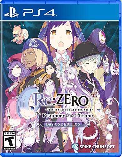 Re:ZERO – The Prophecy of the Throne (Day One Edition) – (PS4) PlayStation 4 [Pre-Owned] Video Games Spike Chunsoft