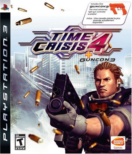 Time Crisis 4 (Includes Guncon 3) - (PS3) Playstation 3 [Pre-Owned] Video Games BANDAI NAMCO Entertainment   