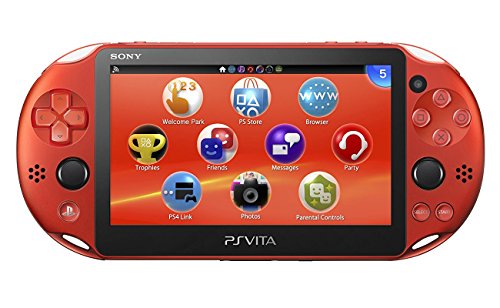 Sony PlayStation Vita 2000 Wi-Fi (Metallic Red) - PlayStation Vita Consoles Sony   