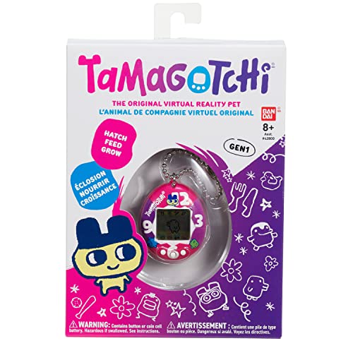 The Original Tamagotchi (Gen 1) (Purple-Pink Clock) - Tamagotchi Toy Tamagotchi   