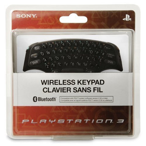 Sony Wireless Keypad - (PS3) PlayStation 3 Video Games PlayStation   