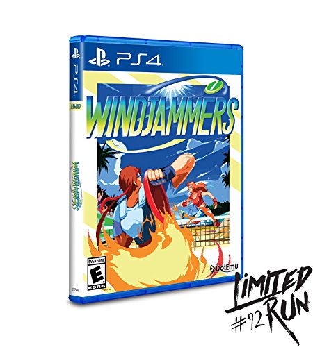 Windjammers (Limited Run #92) - (PS4) PlayStation 4 Video Games Limited Run Games   