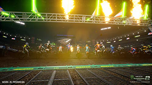 Monster Energy Supercross 2 The Official Videogame - (PS4) PlayStation 4 Video Games Milestone   