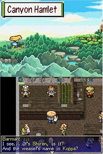 Mystery Dungeon Shiren the Wanderer - (NDS) Nintendo DS [Pre-Owned] Video Games SEGA   