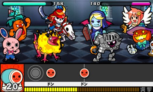 Taiko no Tatsujin: Don to Katsu no Jikuu Daibouken - Nintendo 3DS (Japanese Import) Video Games Bandai Namco Games   