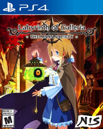 Labyrinth of Galleria: The Moon Society - (PS4) PlayStation 4 Video Games NIS America   