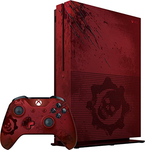 Microsoft Xbox One S Console (2 TB Gears of War 4 Limited Edition) - (XB1) Xbox One Consoles Microsoft   