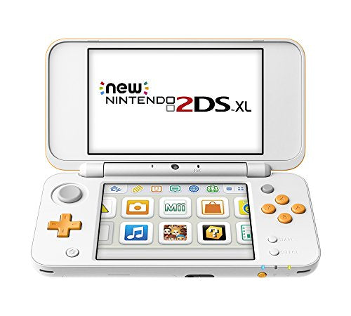 New Nintendo 2DS XL Console (White + Orange) - Nintendo 3DS [Pre-Owned] CONSOLE Nintendo