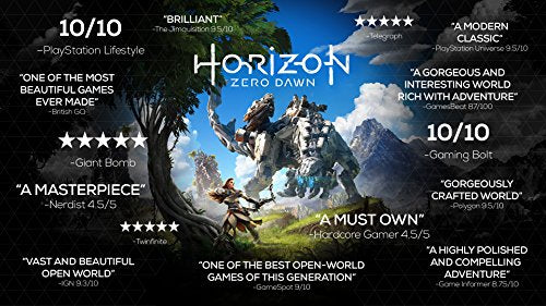 Horizon Zero Dawn ( Collector's Edition ) - PlayStation 4 Video Games PlayStation   