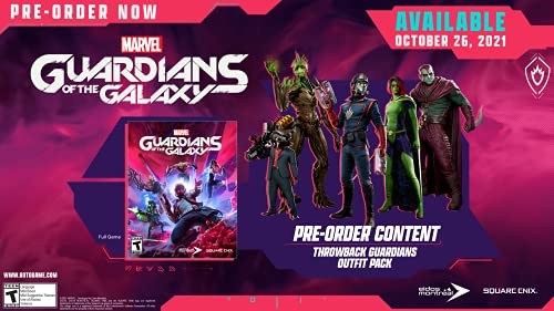 Marvel’s Guardians of the Galaxy - (PS4) PlayStation 4 [Pre-Owned] Video Games Square Enix   