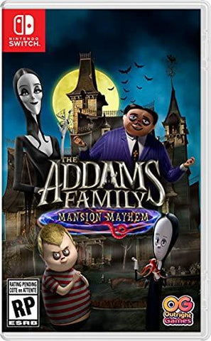 The Addams Family: Mansion Mayhem - (NSW) Nintendo Switch [UNBOXING] Video Games Outright Games   