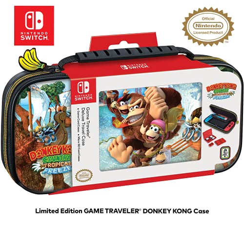 RDS Industries Deluxe Travel Case (Donkey Kong Country: Tropical Freeze) - (NSW) Nintendo Switch ACCESSORIES Game Traveler   