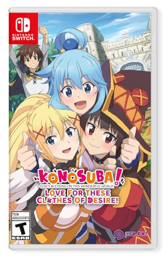 KONOSUBA - God's Blessing on this Wonderful World! Love For These Clothes Of Desire! - (NSW) Nintendo Switch Video Games PQube   