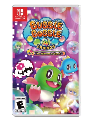 初回限定盤 BUBBLE BOBBLE 4 FRIENDS Switch Bubble Bobble 4 Friends The Baron Is Back - (NSW) Nintendo Switch