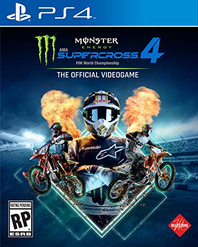Monster Energy Supercross 4 - PlayStation 4 Video Games Deep Silver   