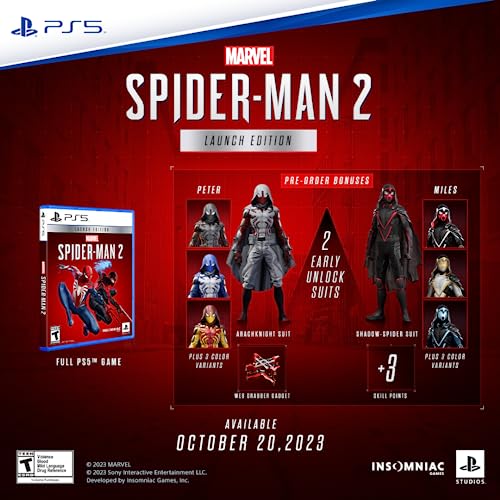 Marvel's Spider-Man 2 (Launch Edition) - (PS5) PlayStation 5 Video Games PlayStation   