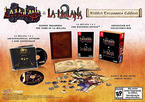 LA-MULANA 1 & 2: Hidden Treasures Edition - (NSW) Nintendo Switch Video Games NIS America   