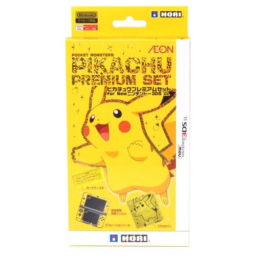 HORI New Nintendo 3DS LL/XL Pocket Monsters Pikachu Premium Set - Nintendo 3DS (Japanese Import) Accessories HORI   